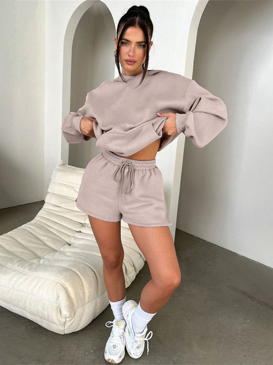 Sweater and shorts set - ladies