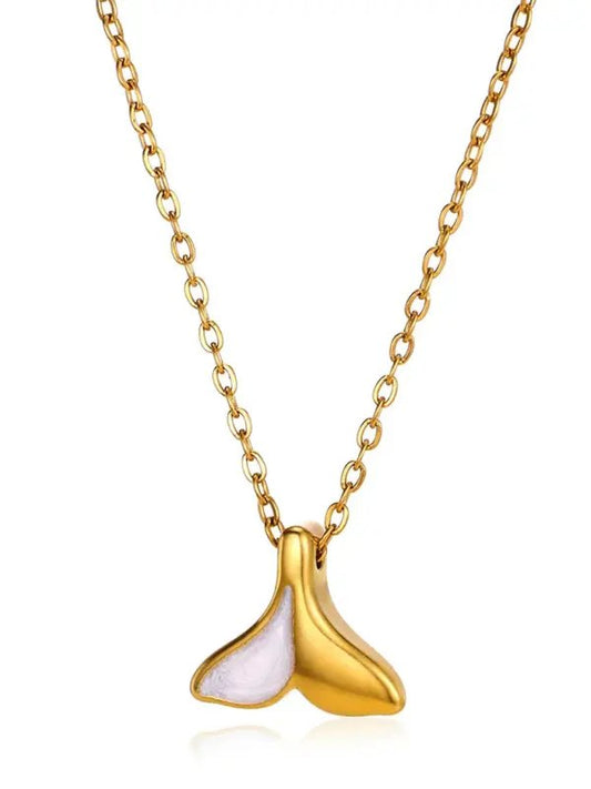 Melody - Mermaid Tail Necklace - Celeste    