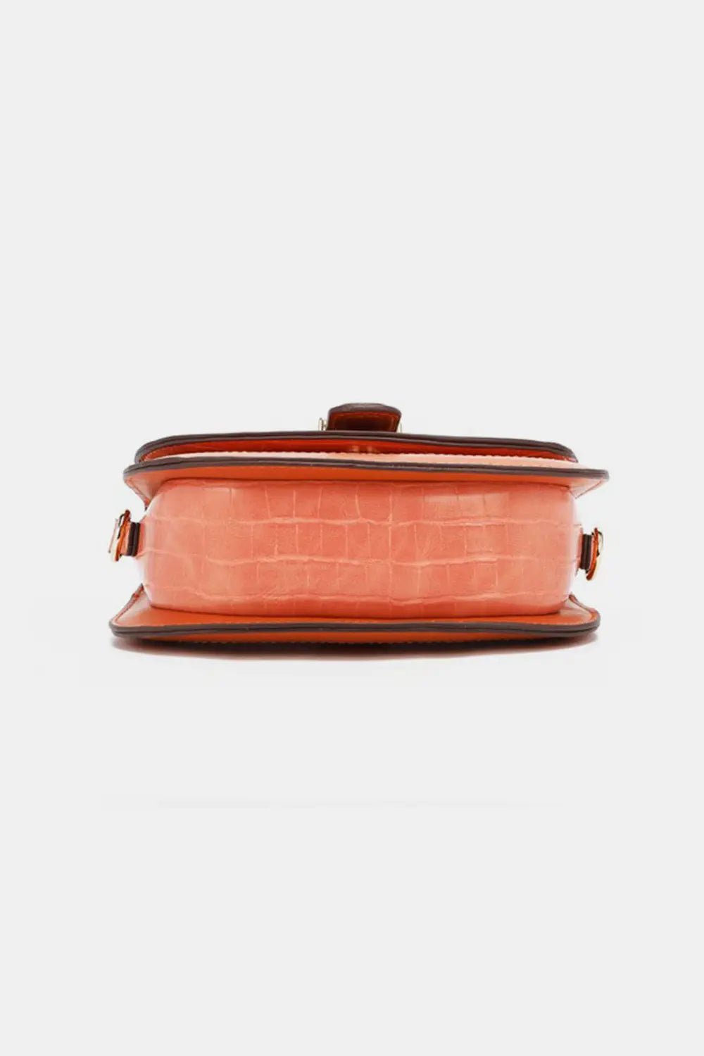 Nicole Lee USA Croc Embossed Crossbody Bag - Celeste    