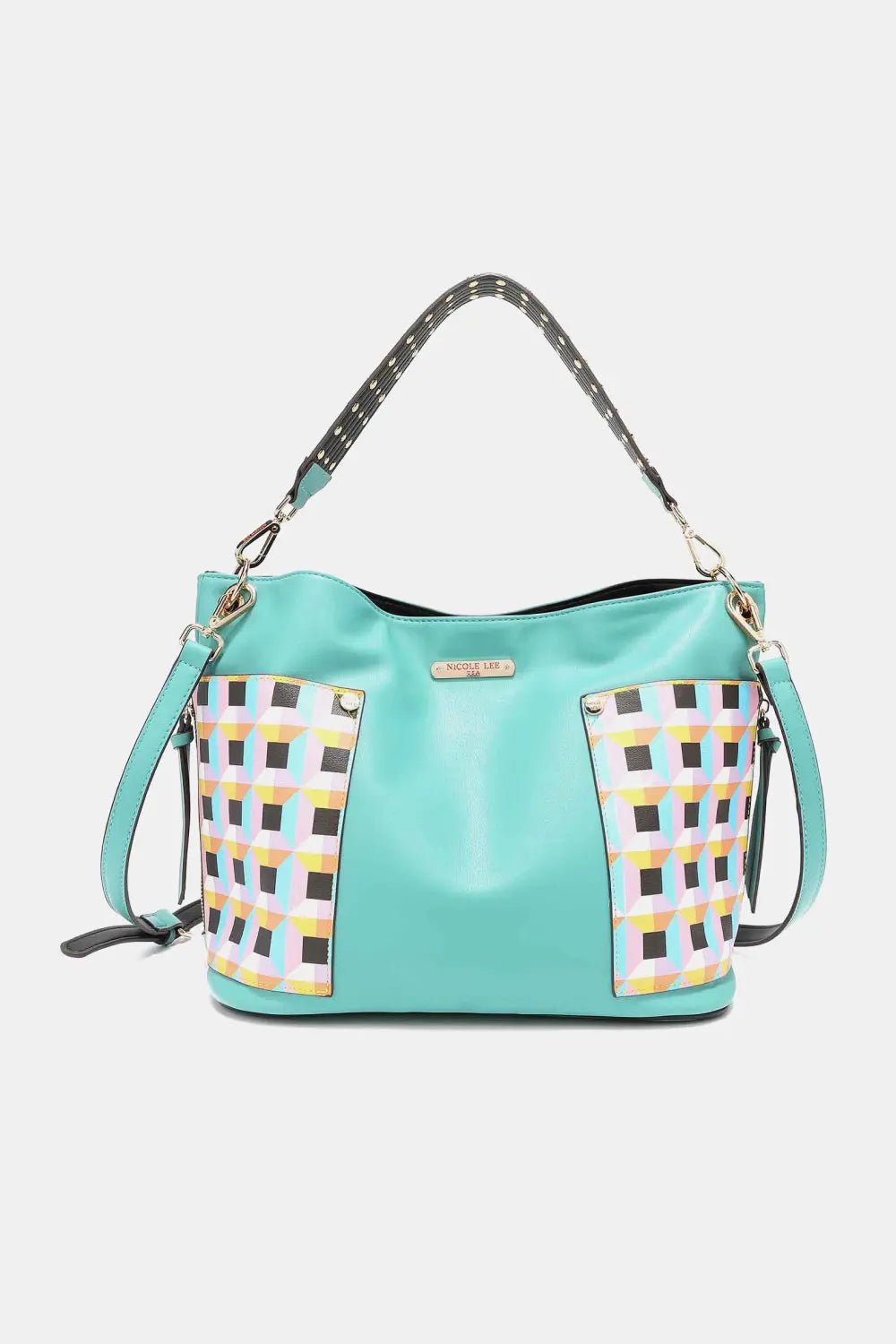 Nicole Lee USA Quihn 3-Piece Handbag Set - Celeste    