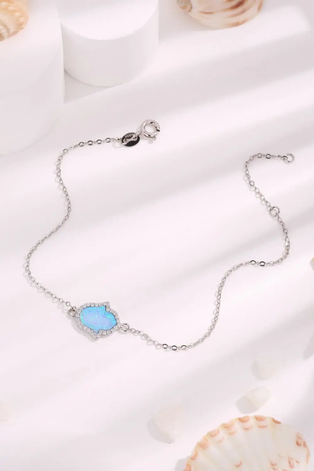 Opal 925 Sterling Silver Bracelet - Celeste    