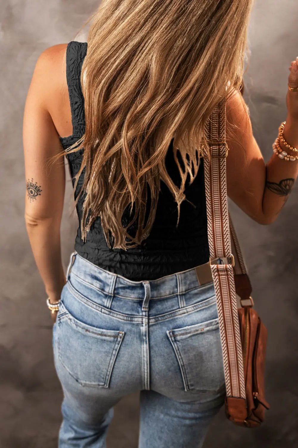 Square Neck Wide Strap TankSquare Neck Wide Strap Tank