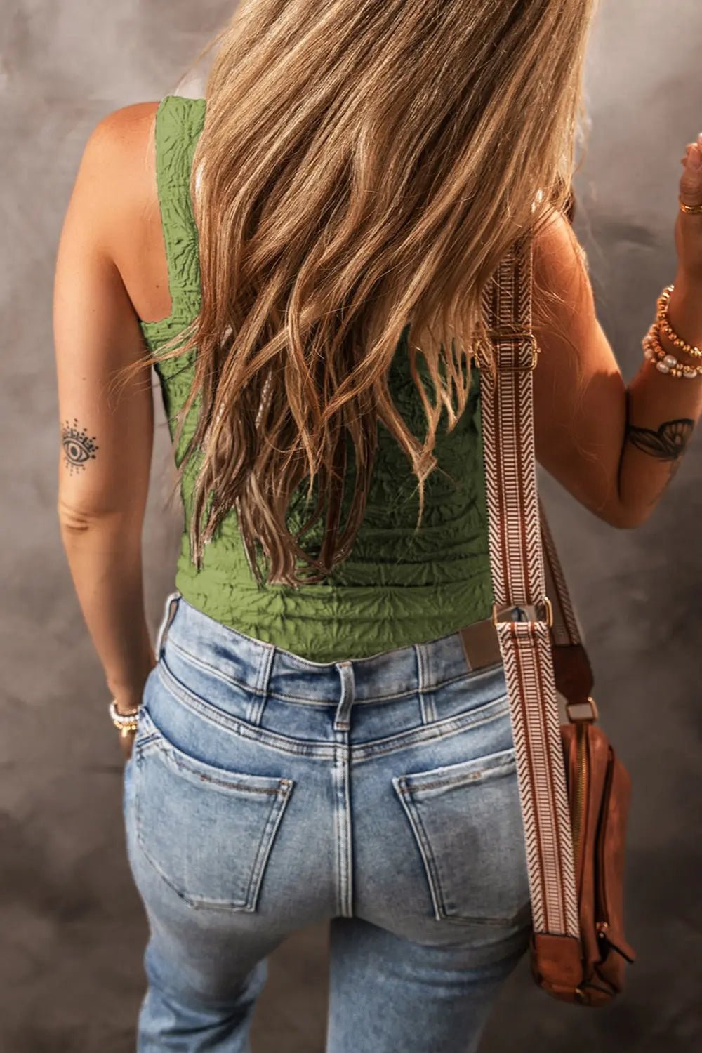 Square Neck Wide Strap TankSquare Neck Wide Strap Tank