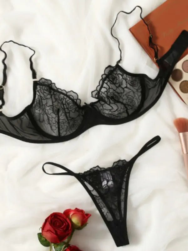 Temptation - Underwear Set - Celeste    
